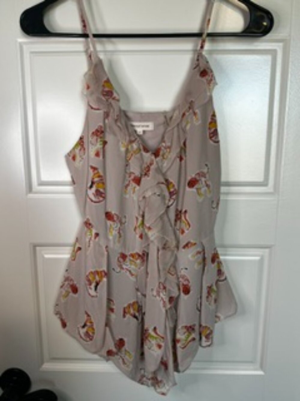 Rebecca Taylor Flowy Dressy Tank Top